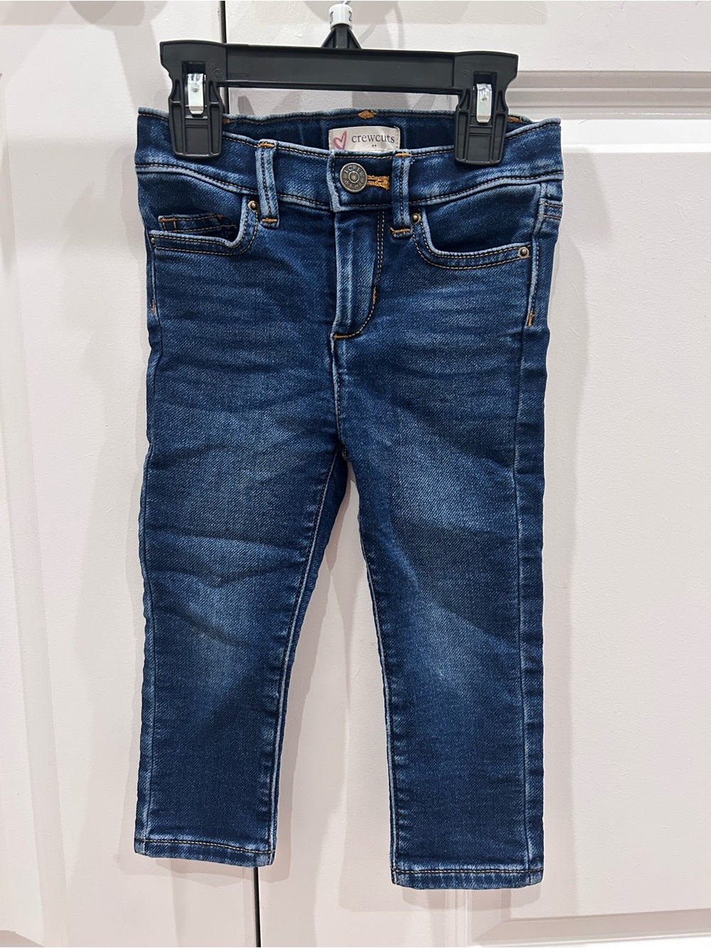 Crewcuts Girls Indigo Stretch Denim Jeans